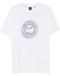 BOSS - T-Shirt Join À Imprimé Graphique - Lyst