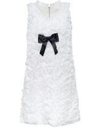 ShuShu/Tong - Ruffle-Detail Bow-Embellished Dress - Lyst