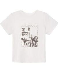 RE/DONE - La Vision Graphic-Print T-Shirt - Lyst