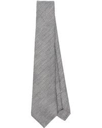 Canali - Cravatta Con Effetto Jacquard - Lyst