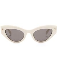Alexander McQueen - Gafas de sol con montura cat eye - Lyst