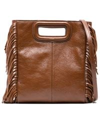 Maje - Handtasche Mit Fransen - Lyst