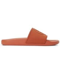 Anine Bing - Isla Logo-Embossed Slides - Lyst