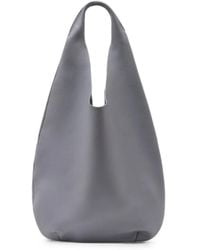 A.P.C. - Le Neige Grained-Leather Tote Bag - Lyst