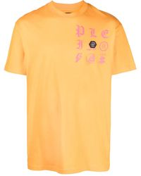 Philipp Plein - T-Shirt En Coton À Patch Logo - Lyst