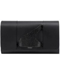 PERRIN Paris - L'Eiffel Strass Glove Clutch Bag - Lyst