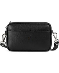 Doucal's - Bolso Messenger De Piel Con Sello Del Logo - Lyst