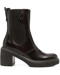 Nero Giardini - Elasticated Side-Panel Ankle Boots - Lyst