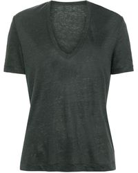 Zadig & Voltaire - Wassa Linen T-shirt - Lyst
