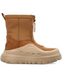 UGG - Peakmod Suede Zip Boots - Lyst
