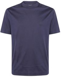 Emporio Armani - Logo-Embroidered T-Shirt - Lyst