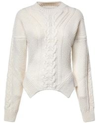 Dondup - Cable-Knit Drop-Shoulder Sweater - Lyst