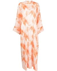 Bambah - Caftan À Col Montant - Lyst