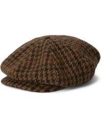Polo Ralph Lauren - Houndstooth Newsboy Cap - Lyst