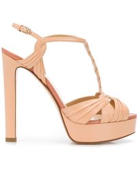 Francesco Russo Strappy T-bar Sandals - Multicolour