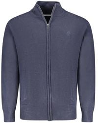 North Sails - Zip-Up Logo-Patch Sweatshirt - Lyst