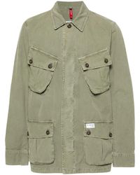 Fay - Jungle Button-Up Shirtjack - Lyst