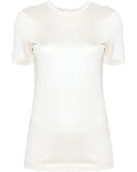 Loewe - Anagram-embroidered Knotted T-shirt - Lyst