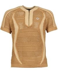adidas - X Clot Half-Zip Knitted Polo Shirt - Lyst