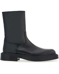 Ferragamo - Leather Ankle Boots - Men's - Calfskin/goat Skin - Lyst