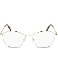 Lanvin - Brille Mit Eckigem Gestell - Lyst