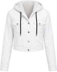 Iceberg - Button Fastening Hooded Jacket - Lyst