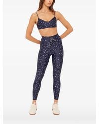 The Upside - Bellaire Celestial-Print Sports Bra - Lyst