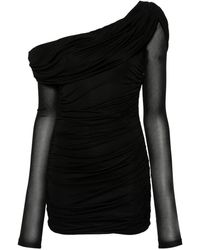 Blumarine - Robe courte à design drapé - Lyst