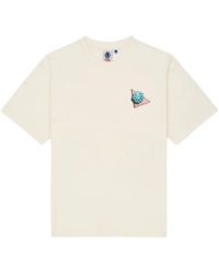 Jonsen Island - Confort Laguna Logo-Print T-Shirt - Lyst