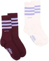 adidas - X Wales Bonner 3-Stripes Socks (Pack Of Two) - Lyst