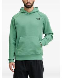 The North Face - Logo-Print Raglan-Sleeve Hoodie - Lyst