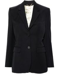 Golden Goose - Wool Single-breasted Blazer Jacket - Lyst