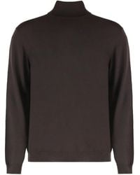 Slowear - Wollen Trui Met Hoge Hals - Lyst