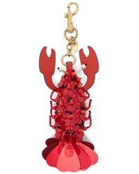 Anya Hindmarch - Lobster Sequin-Embellished Keyring - Lyst