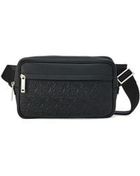 Ferragamo - Sac En Cuir À Motif Gancini Embossé - Lyst