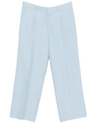 Sandro - Pantalon Ample À Design Plissé - Lyst