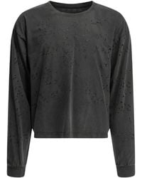 mfpen - Distressed Long-Sleeve T-Shirt - Lyst