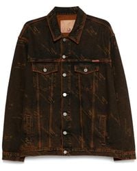 Martine Rose - Jeansjacke Im Oversized-Look - Lyst