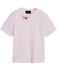 Simone Rocha - Flower-detail T-shirt - Lyst