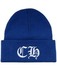 Chrome Hearts - Logo-Embroidered Beanie Hat - Lyst