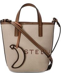 Stella McCartney - Logo-Print Tote Bag - Lyst