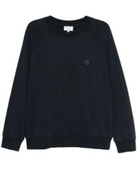 Maison Kitsuné - Embroidered-Logo Patch Sweatshirt - Lyst
