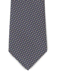 Giorgio Armani - Corbata de seda con motivo geométrico - Lyst