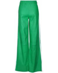 SPRWMN - Kelly Drawstring Stripe Flared Trousers - Lyst