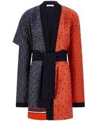 Ferragamo - Pure Wool And Silk Cardigan - Lyst