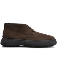 Tod's - Lace-Up Boots - Lyst