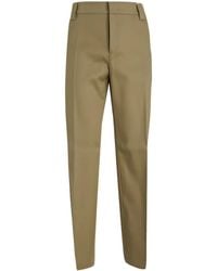Valentino Garavani - Logo-Appliqué Tailored Trousers - Lyst