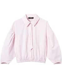 Twinset - Tie-Detail Shirt - Lyst