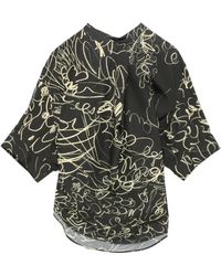JNBY - Botanical Line Short-Sleeve Top - Lyst