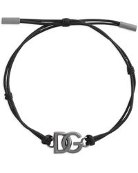 Dolce & Gabbana - Armband Mit Logo-Schild - Lyst